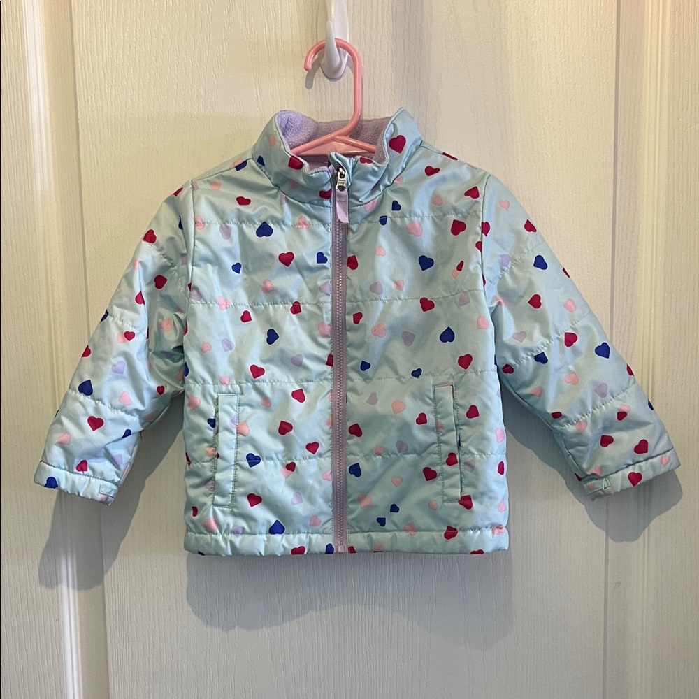 Kids Heart Pattern Jacket